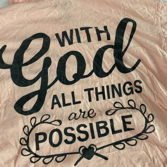 Peach Faith short-sleeve hoodie - Picture 14 of 15